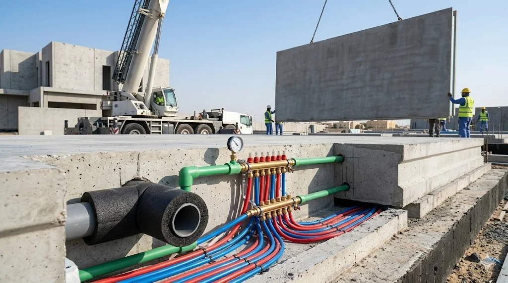 دليل أفضل شركات المقاولات في الجبيل الصناعية | حلول إنشائية متكاملة 2 سباكة بضمان 50 عام خبرة التفرد في أنظمة PEXو PPR