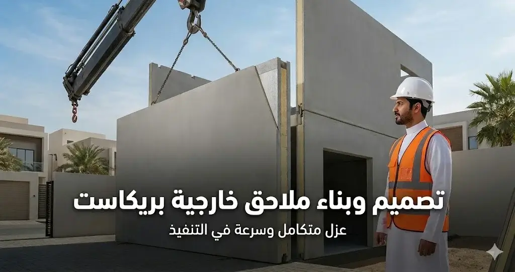 تصميم وبناء ملاحق خارجية بريكاست